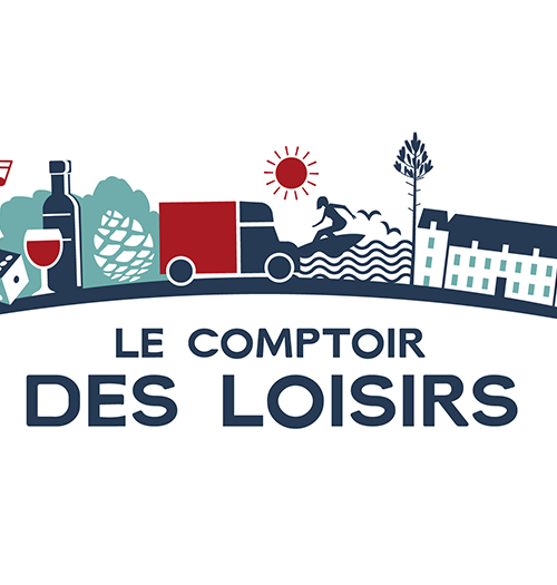 Réalisation: Identité graphique & Illustrations, Le Comptoir des Loisirs