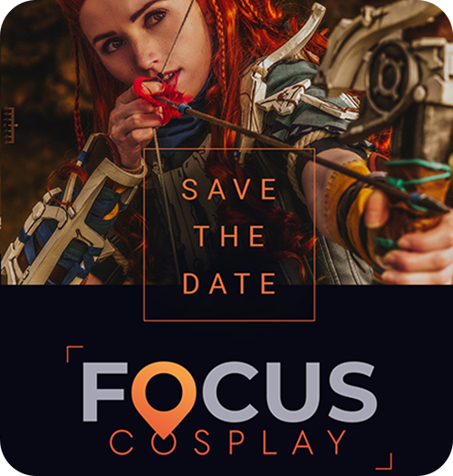 Réalisation: Identité graphique & Kit réseaux sociaux, Focus Cosplay